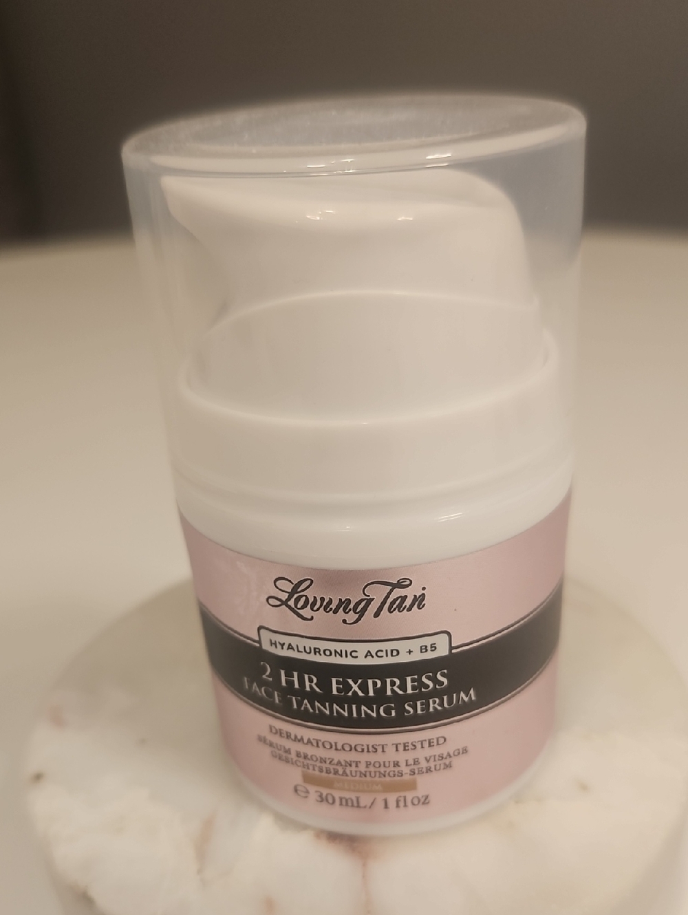 Loving Tan 2HR Express Face Tanning Serum -Medium